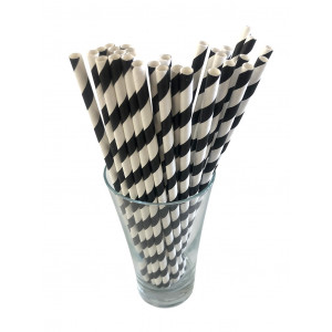 Papír szívószál, színes, 6 mm (50 db) Papír szívószál, színes, 6 mm (50 db)