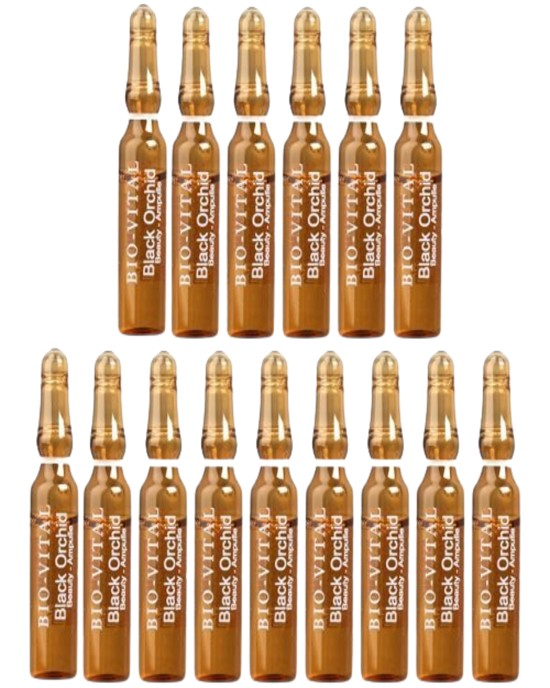 Black Orchid Ampoules with hyaluronal 15 pcs. Black Orchid Ampoules with hyaluronal 15 pcs.