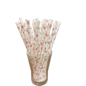 Papír szívószál, színes, 6 mm (50 db) Papír szívószál, színes, 6 mm (50 db)