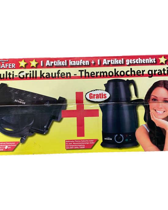 Multi-Grill + gratis kettle