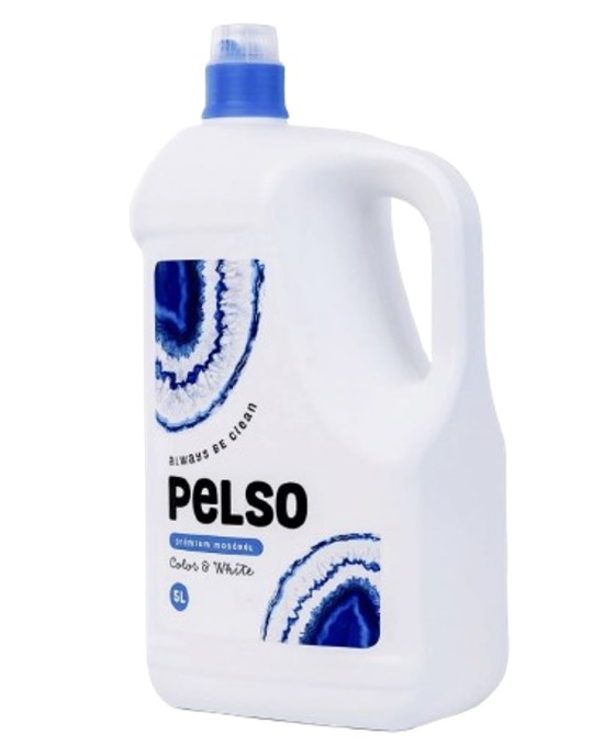 Pelso liquid detergent, Color&White, 5 litres Pelso liquid detergent, Color&White, 5 litres
