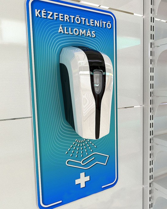 Non-contact hand sanitizer dispenser (wall) Non-contact hand sanitizer dispenser (wall)
