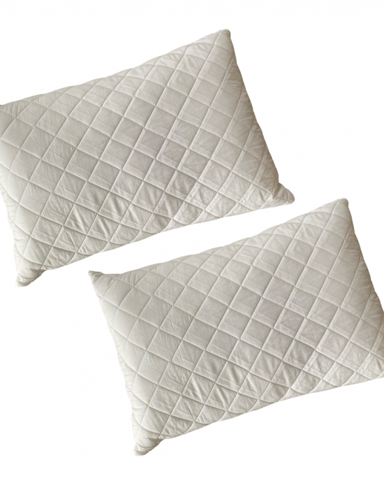 2 pcs Quilted pillow 50x70 cm