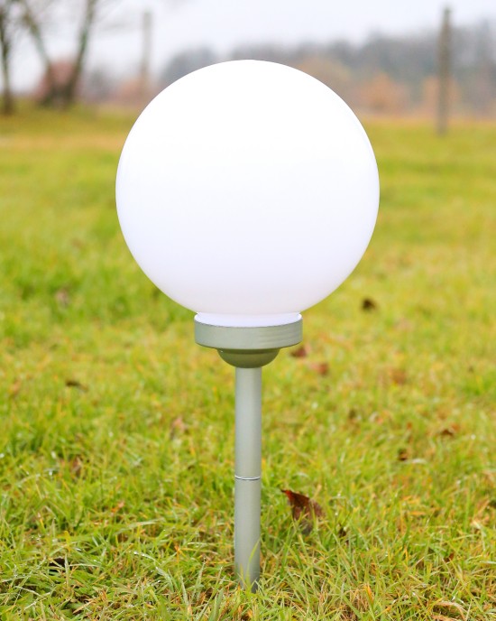 Napelemes kültéri LED lámpa 30 cm Napelemes kültéri LED lámpa 30 cm