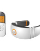 Neck massaging with TENS electrodes Neck massaging with TENS electrodes