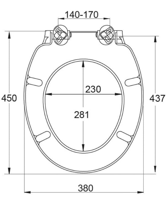 Toilet seat, Allibert Toilet seat, Allibert