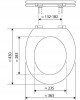 Toilet seat, Star Toilet seat, Star