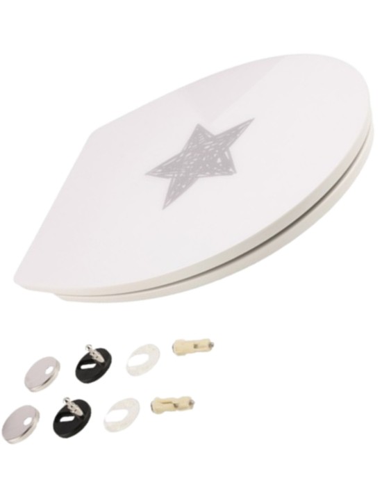 Toilet seat, Star Toilet seat, Star