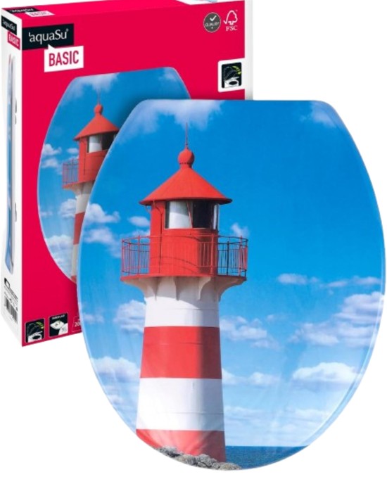 Toilet seat, lighthouse Toilet seat, lighthouse