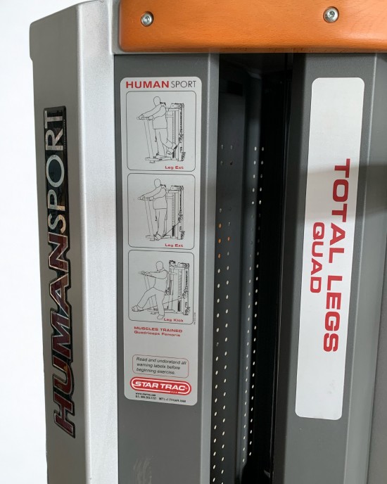 Lábgép (Star Trac Humansport Total Legs)