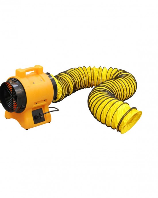Master BL 4800 professzionális padlóventilátor légvezetőcső csatlakozással, 200mm